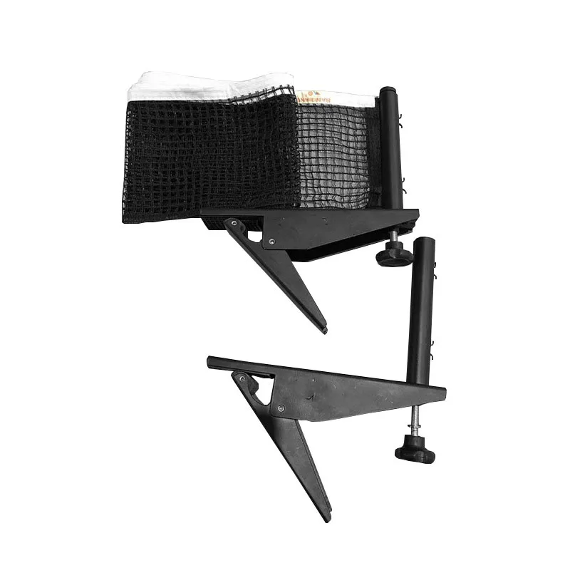 Metal table tennis post and net set ping pong net for indoor and outdoor tables