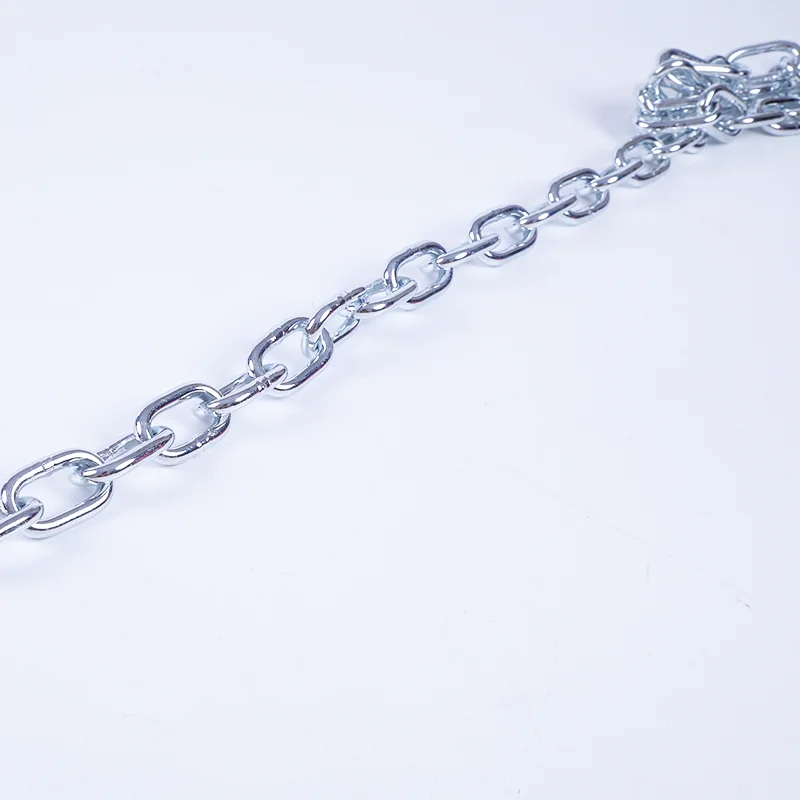Galvanized Chain 18MM 19MM 22MM 25MM Smooth Welded Din766 Short Link Chain