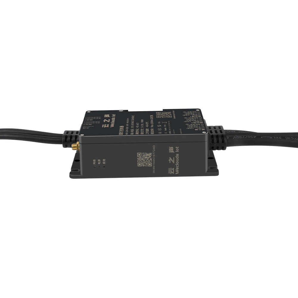 Weclouds wiring type 4G/2.4G single/dual street light controller support remote control for smart city with smart control system