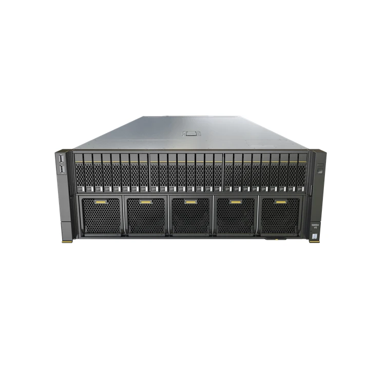 High Quality 32G*8 Memory 480G SSD+20*2.4T SAS 1500W*2 5885HV5 4U Rack Server