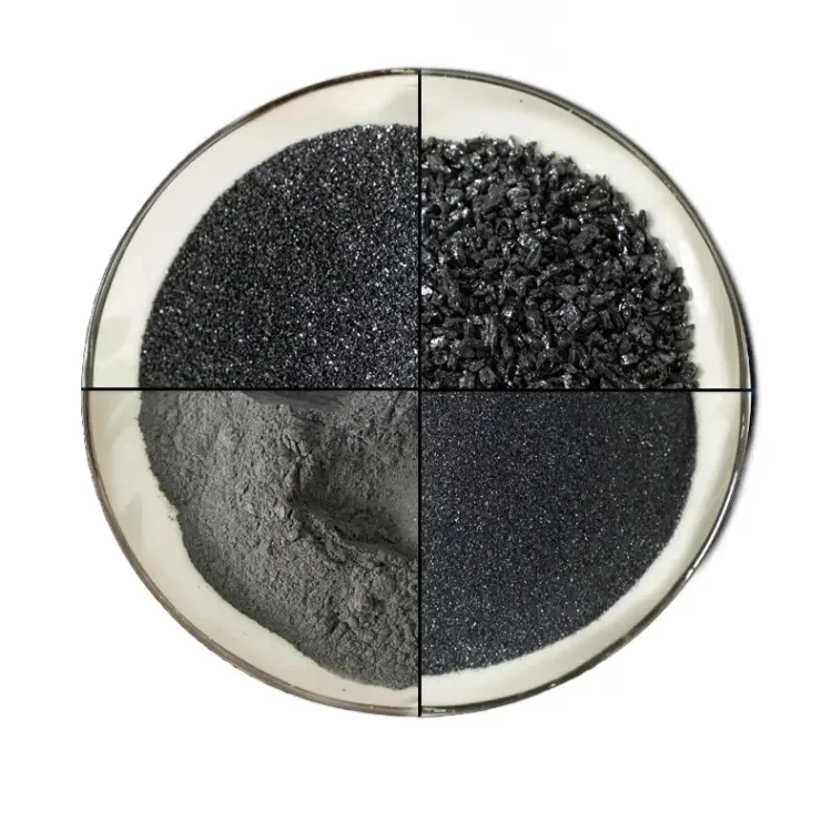 High hardness silicon carbide powder 80 mesh sic abrasive grit 98% 99% black silicon carbide price