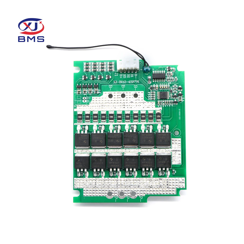 XJ BMS Printed Circuit Board Lfp 4s Bms 10A 20A 30A 50A 70Awith balance for Lithium Battery Pack Shenzhen  smart bms