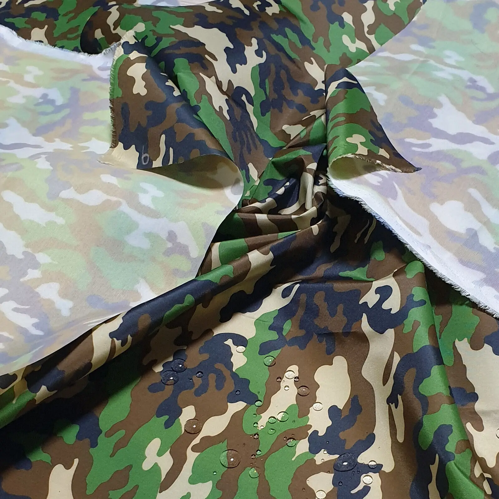 Taslan 150D Waterproof DWR Digital Camo  print   taslon  Fabric