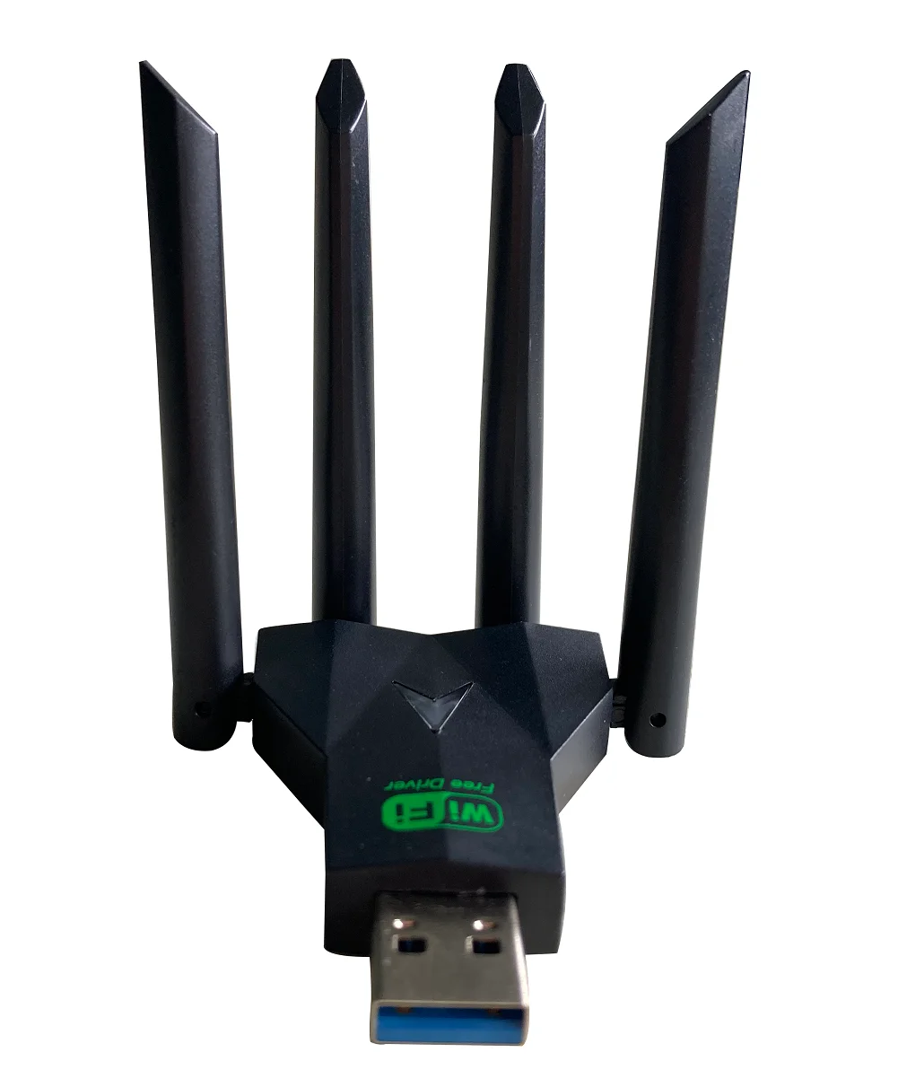 AC1200 wifi adapter USB wireless dongle 1200Mbps  pocket USB wifi Extender for laptop and PC