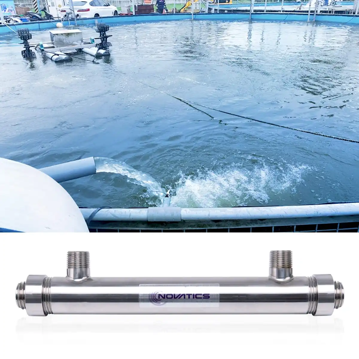 Reverse Osmosis Water System with Uv Aquaculture