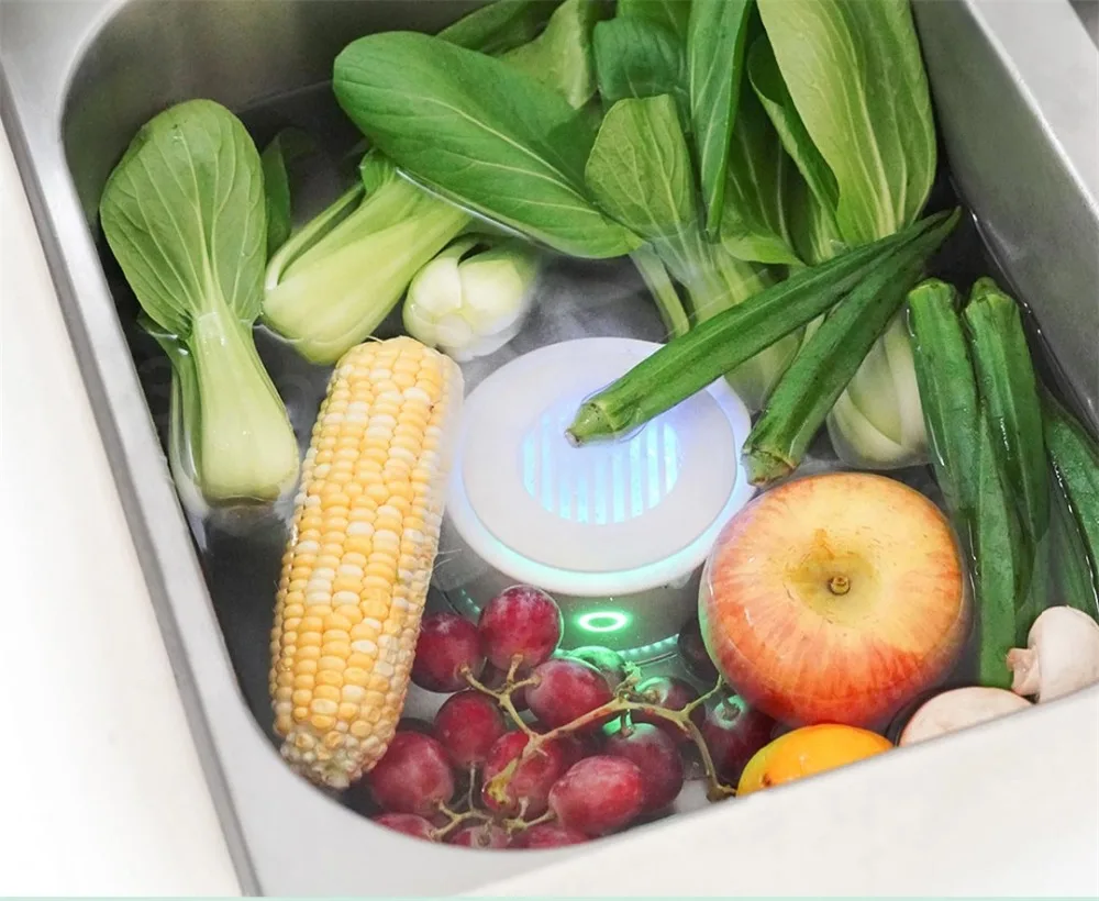 
Xiaomi Fruit Vegetable Purifier For Sterilize Disinfection Remove Pesticide Kitchen Portable Vegetables Food Sterilizer 