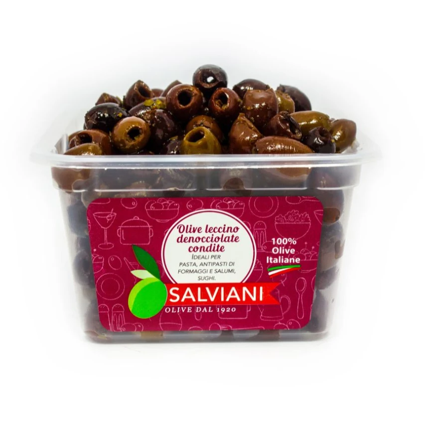 Made In Italy Le Ideali Seasoned Leccino Pitted 200G Olive De Table Vegetables Italian Food