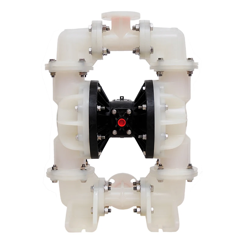 Chemical resistance PTFE anti solvent air operated industrial industry diaphragm pump