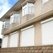 Outdoor Windproof Skylight Roof Roller Blinds Automatic Aluminum Electric Window Hurricane Roller Rolling Shutter