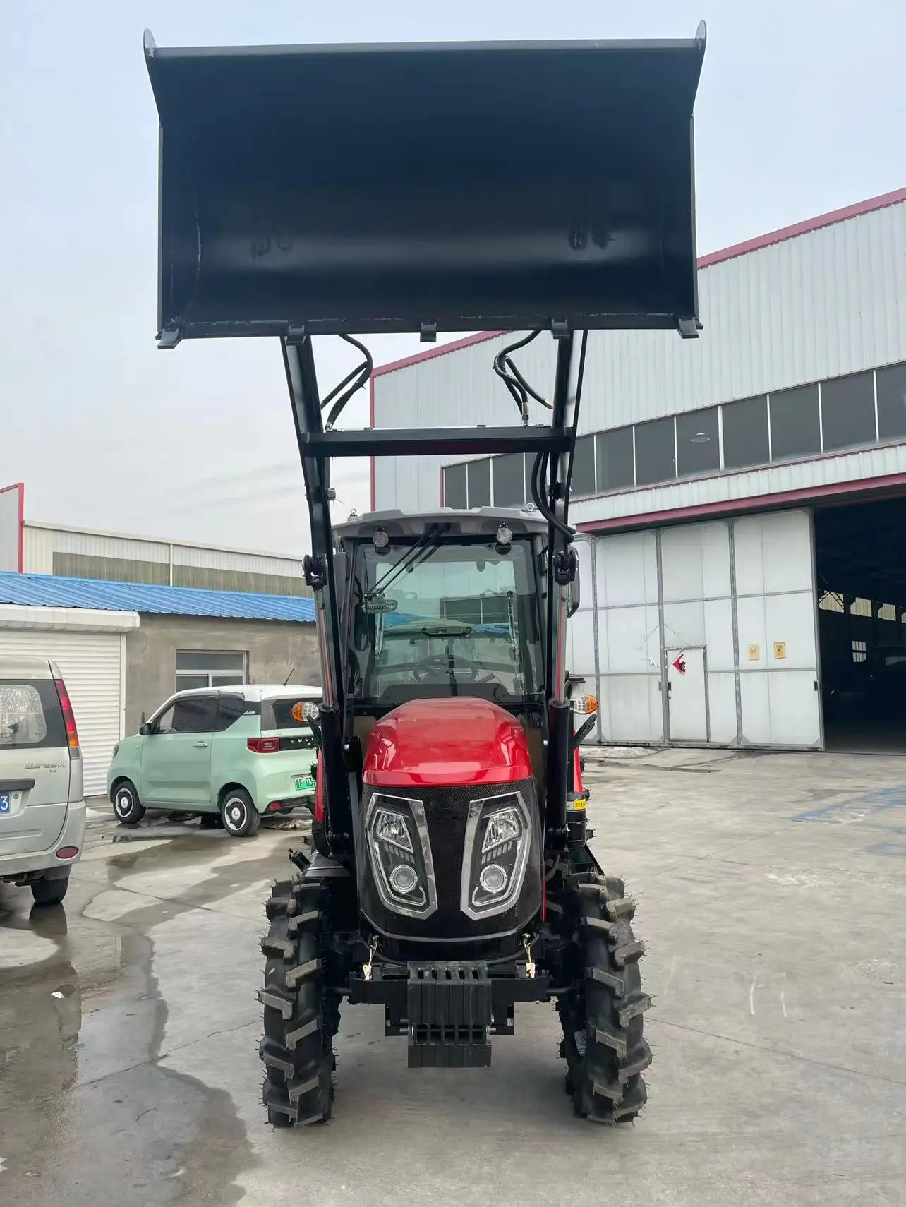 Компактный мини-дешевый 4x4 сельскохозяйственный трактор мини Китай небольшой Фермерский колесный приобретенный в Китае