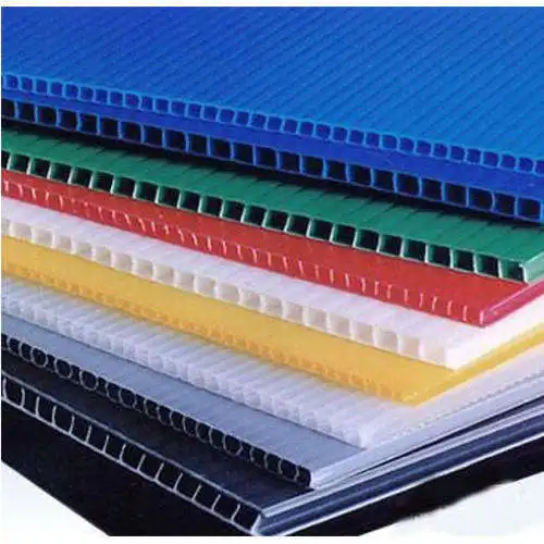 PP corrugated plastic box polypropylene hollow plastic sheet crates corrugated storage box