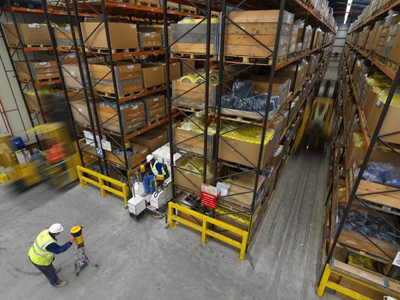 VNA pallet racking/ Steel rack with high-quality guide rail