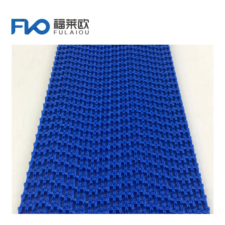 Grass PVC Conveyor Belt Blue Rubber Belt PVC Grip Top Conveyor Belt