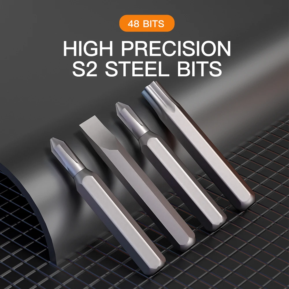 UF TOOLS 51-in-1 Small Precision Screwdriver Set Professional Magnetic Mini Repair Tool Kit for Phone Watch Laptop