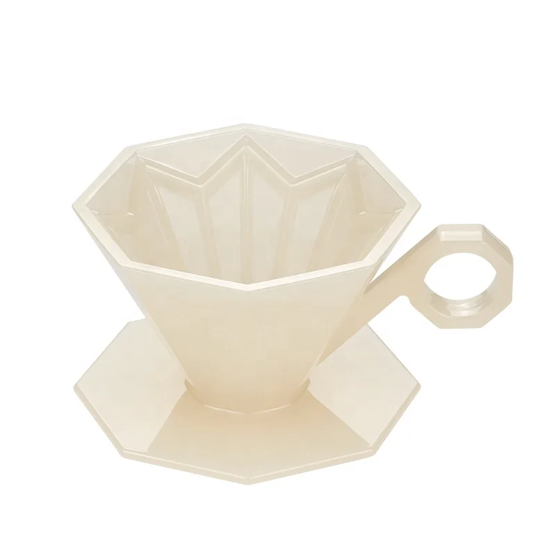 Nibu Customization Hand Brewing Coffee Tool Cone V Shape Coffee Dripper Filter Strainer Coffee Filter Cup