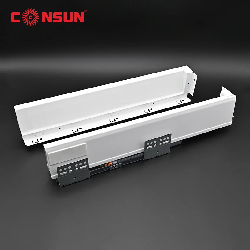 Furniture Hardware Kitchen Cabinet Soft Close Metal box Drawer Slide