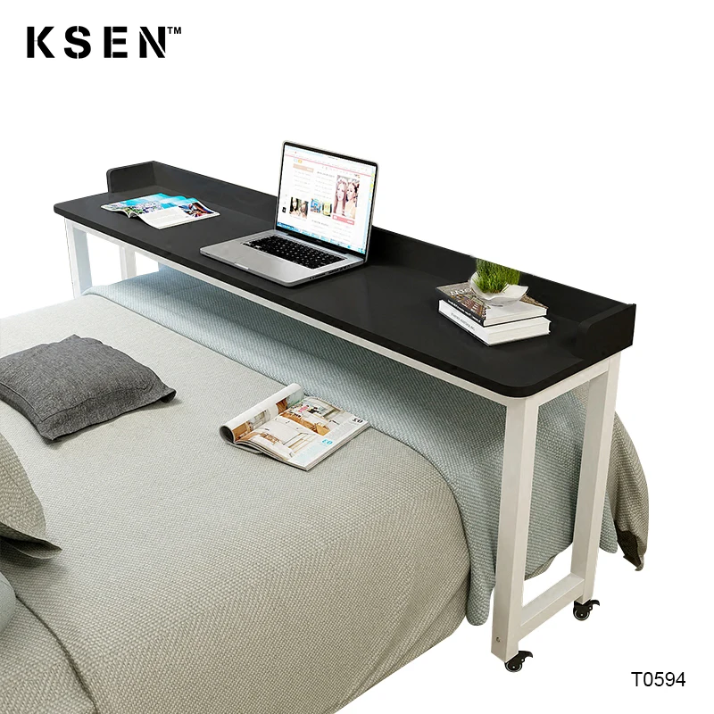 MDF custom modern wood  furniture executive large PC writing desk home office study table adjustable computer game desk