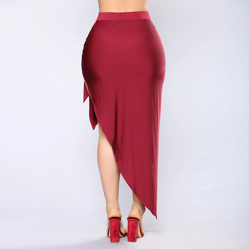 Новое поступление, женское платье с лямкой на шее и высоким разрезом, сексуальное платье для ночного клуба