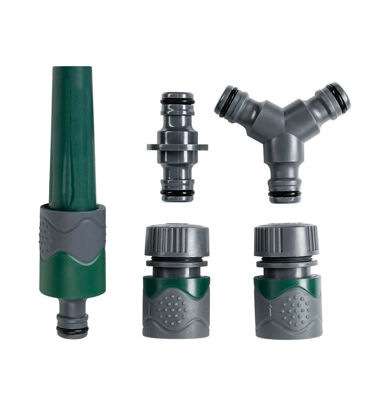 plastic garden water hose connector hydraulic hose fittings connector