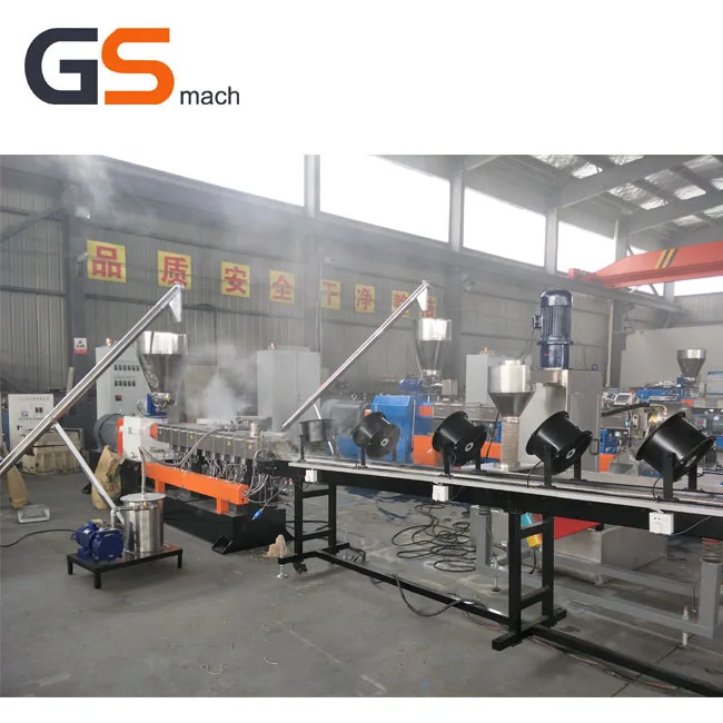 
Biodegradable plastic pellets machine corn starch plastic pellet making machine 