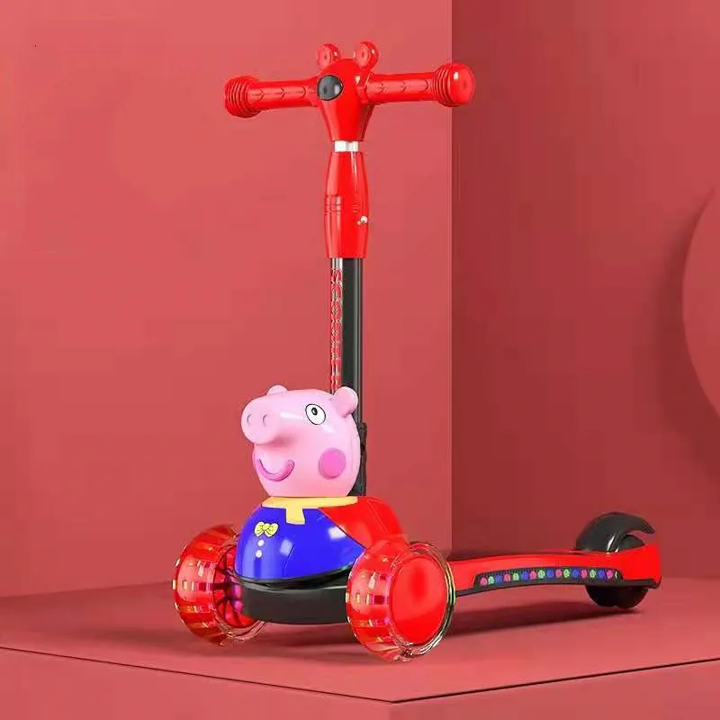China Wholesale Factory Good Price Kick ride on Scooter car Foot Pedal Folding Stand For baby balance car