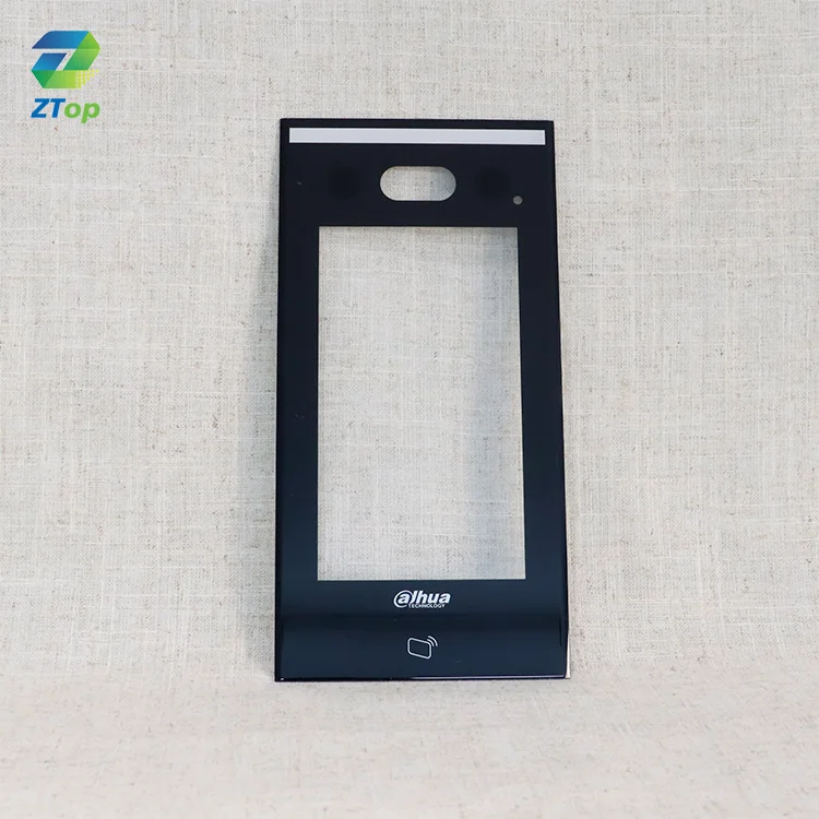 2mm 3mm Anti Glare LCD Display Touch Panel Protection Cover Glass with Silk Screen Printed