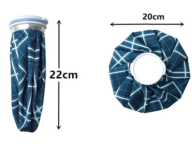 HSR Healthcare medical reusable ice bag pack for cold therapy gel pack yangzhou factory supply waterproof fabric printing