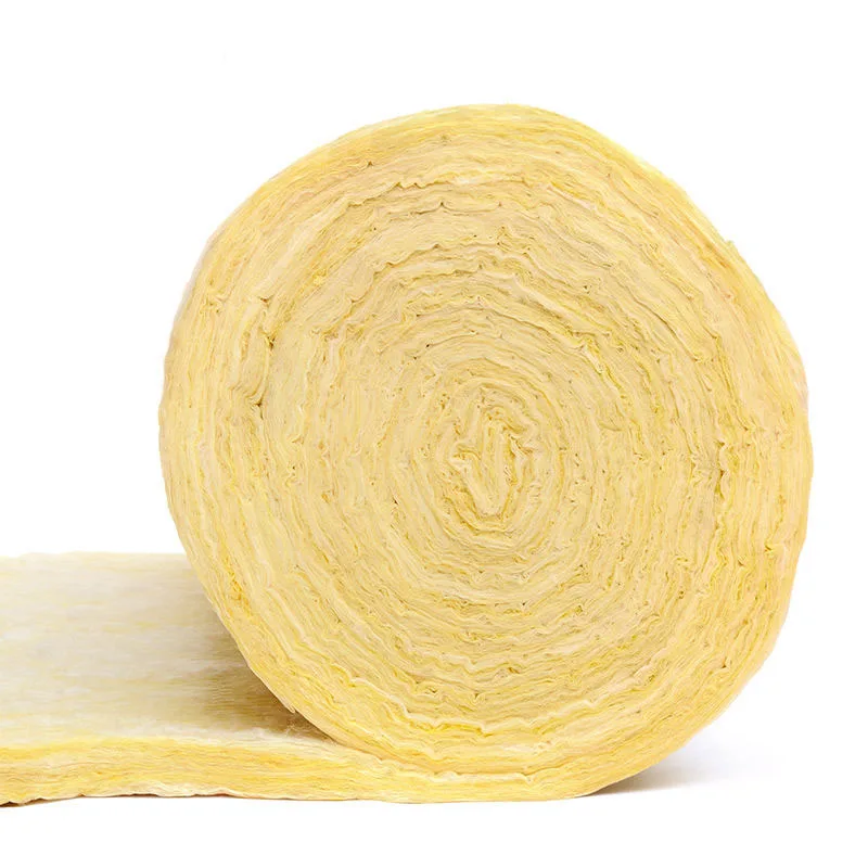 25mm-100mm Fiber Glass Wool Products glasswool blanket fireproof ceiling insulation board