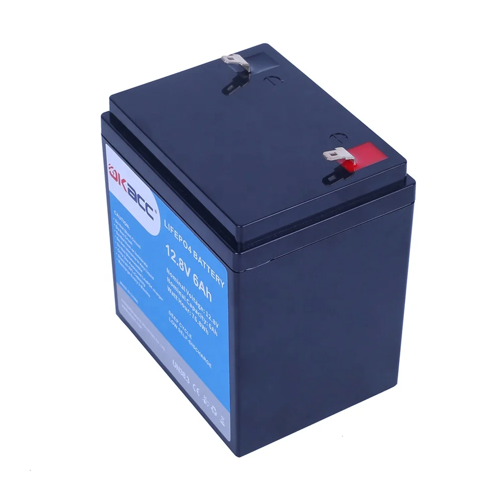 Electric Scooter Lithium-Ion 12.8V 6Ah Lifepo4 Battery Pack Lithium Ion Batteries