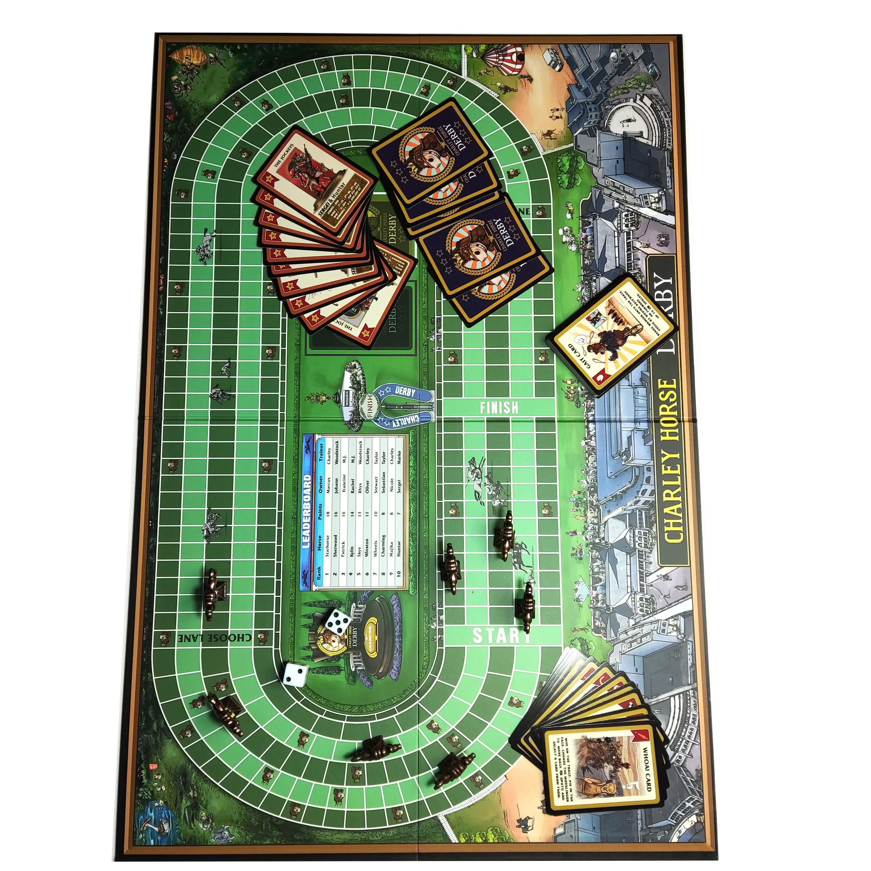 Wholesale Custom Printed KS Board Game Crowdfunding Monopoli Manufacturer Board Game Custom As Present