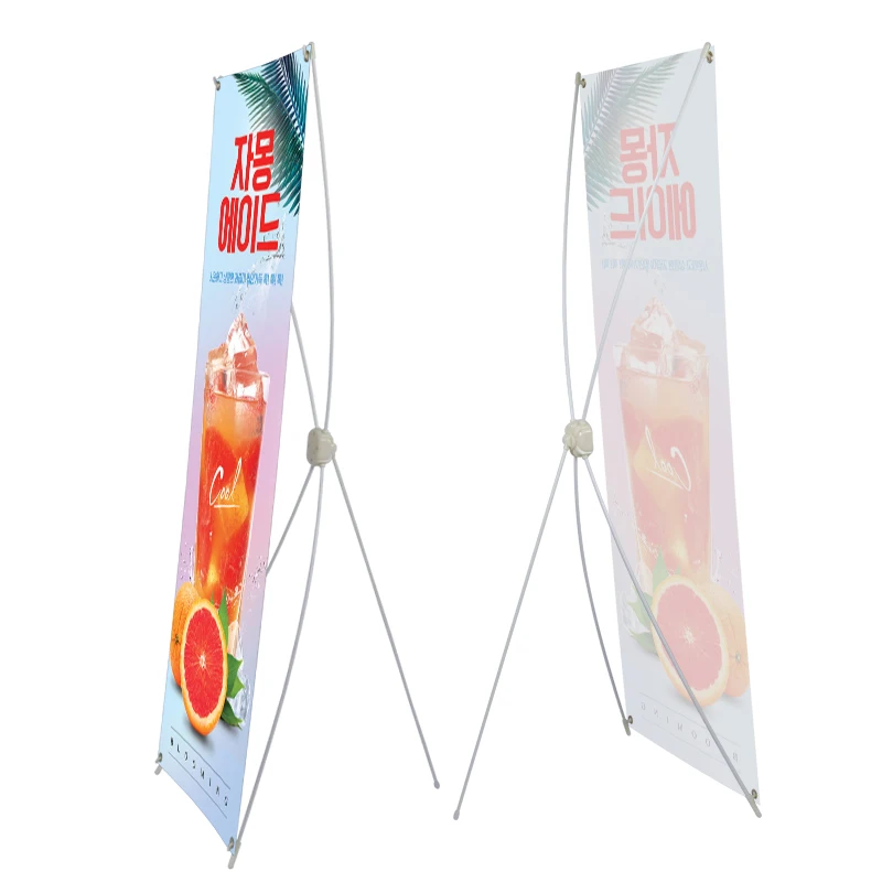 New Direct Sale Retractable High Quality Folding Custom Adjustable Tripod X Banner Stand
