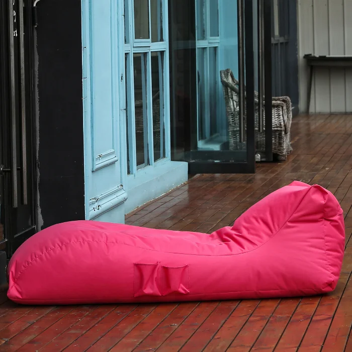 Modern outdoor waterproof beach lounger bean bag sofa chair