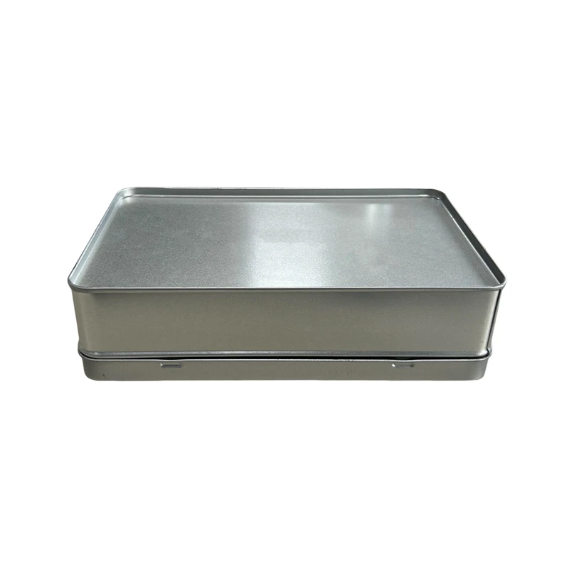 Eco-Friendly Tinplate Biscuit Tin Box Promotional Gift Box for Candy and Cake Metal Food Container for Cookies Packing