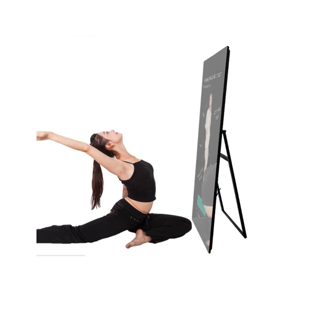 32inch exercise mirror fitness with touch screen for home workout, support fitness App