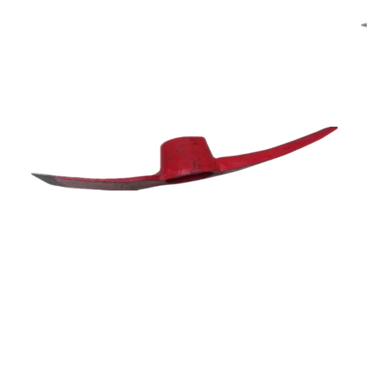 Good Quality pickaxe Construction Tools Red Shovel Pickaxe Cross Iron Fire Control Pickaxe
