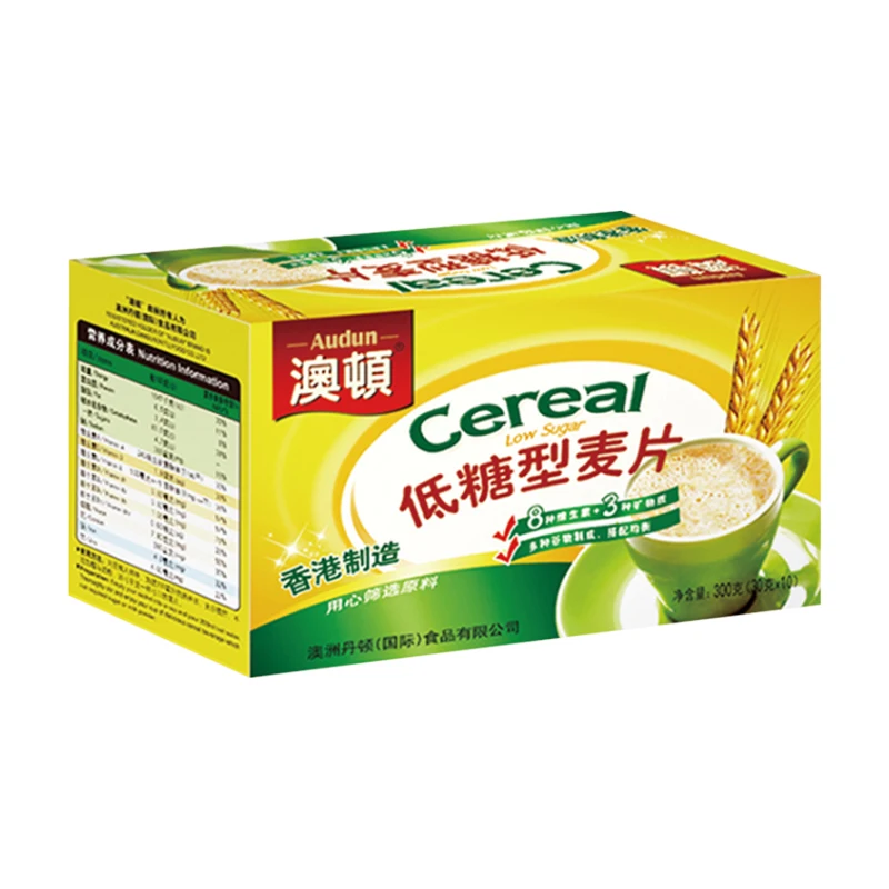 
Audun good quality breakfast cereal brewed into low-sugar cereal 