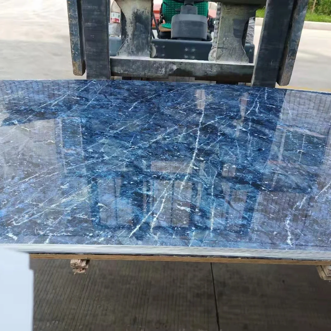 Лидер продаж, глянцевый ПВХ мраморный лист с УФ-покрытием, украшение для дома