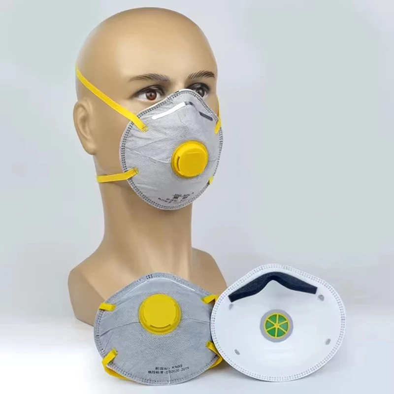 Fffp2 Fffp3mask форма чашки оптовая цена окрашивание противопылевая маска для лица стандартная одноразовая респиратора en149 FFP2 10 шт. в упаковке