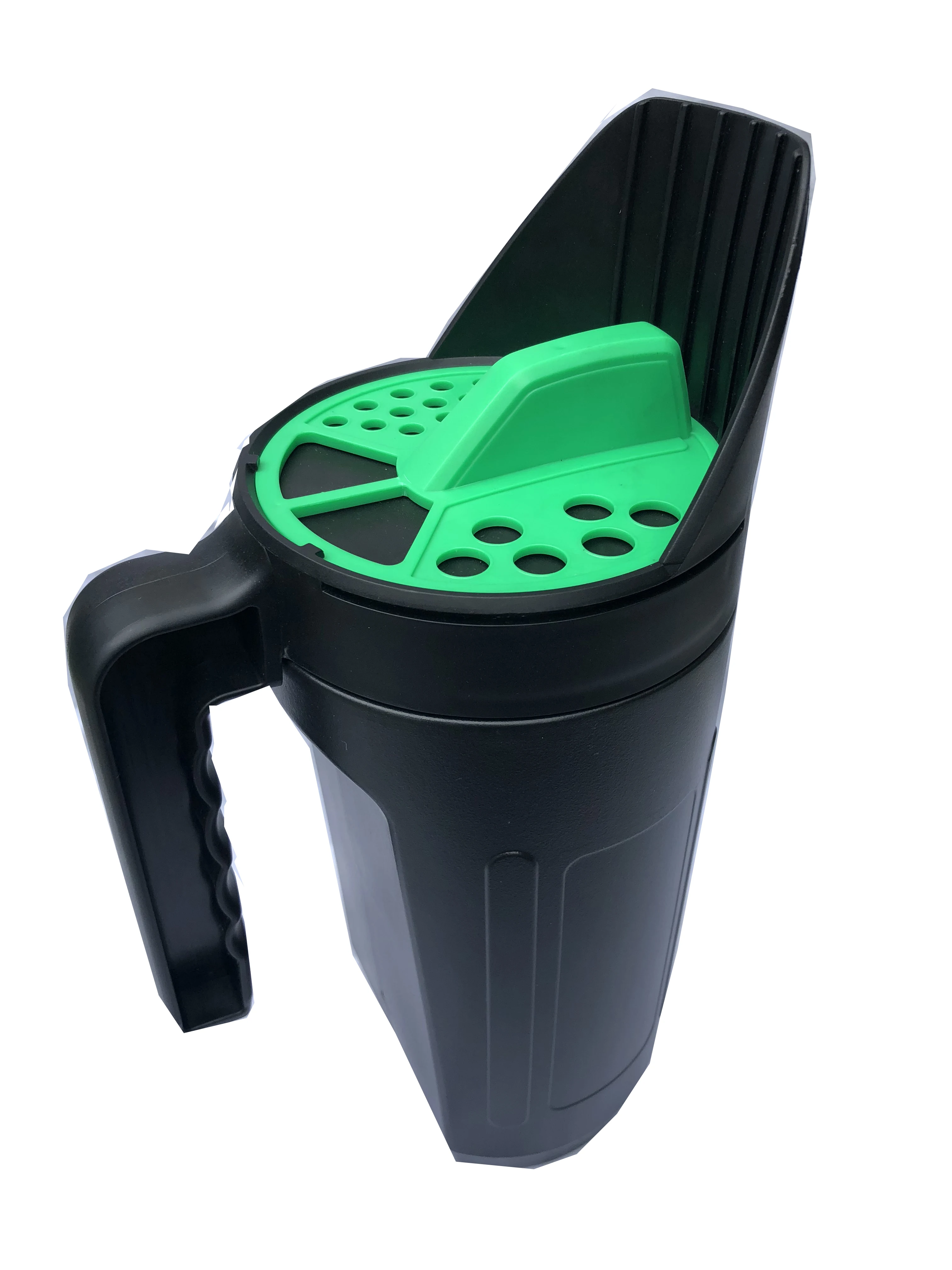 2.5L manual broadcast seed salt fertilizer lawn gardening handy spreader