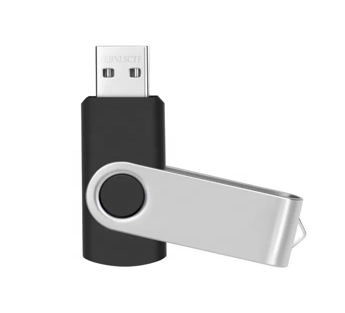 Цветной поворотный usb-накопитель с индивидуальным логотипом