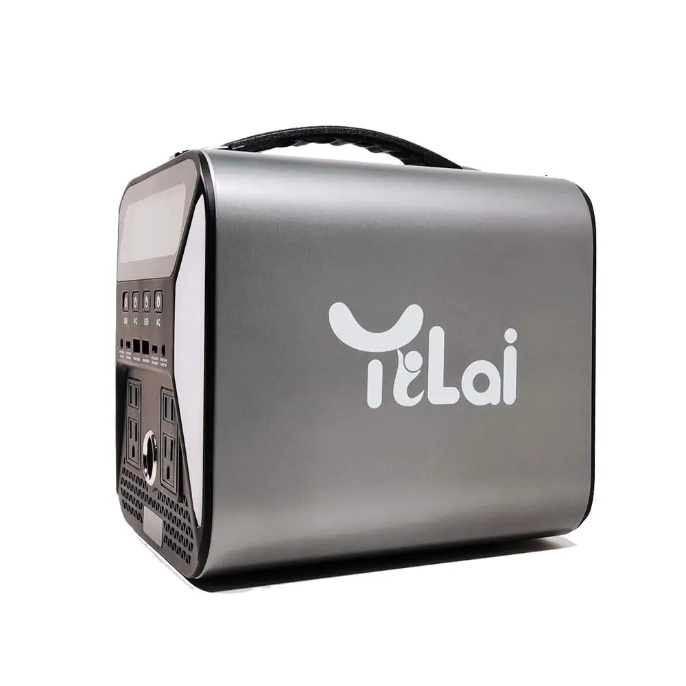 Портативные электростанции 300 Вт, перезаряжаемая резервная литиевая батарея для кемпинга, путешествий на открытом воздухе и домашней удержания аварийного питания