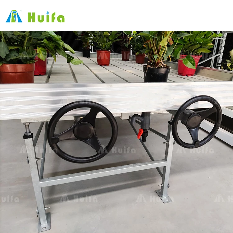 Agricultural Equipment Fixed Plant Growing Flood Ebb Trays Grow Table Grow Rack For Plants