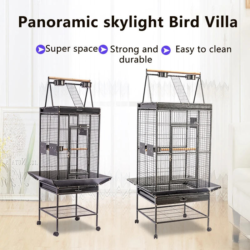 Wholesale China Manufacturer Cheap Large Breeding Canary Bird Parrot Cages Outdoor Indoor Using for Sale