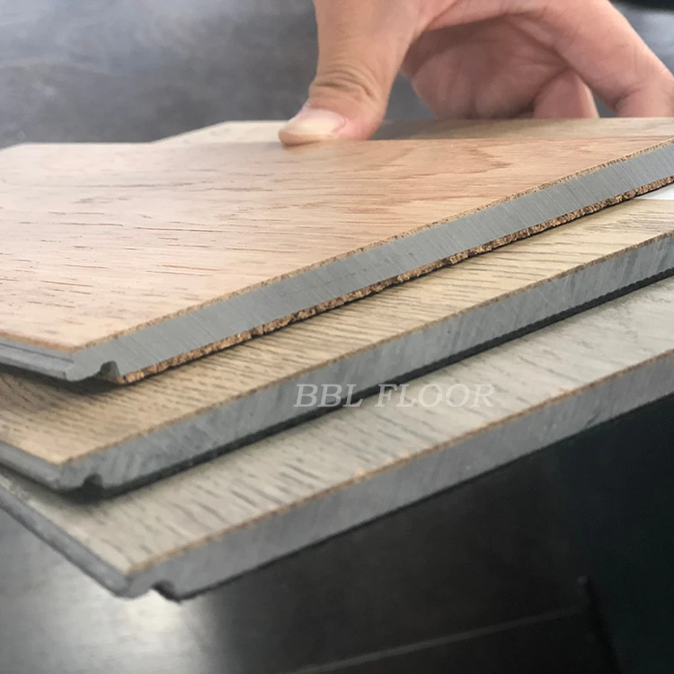 BBL low cost WSPC waterproof 2mm wood veneer engineered vinyl flooring
