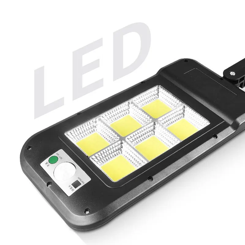 Solar Street Lights Outdoor Solar Lamp with 3 Light Mode