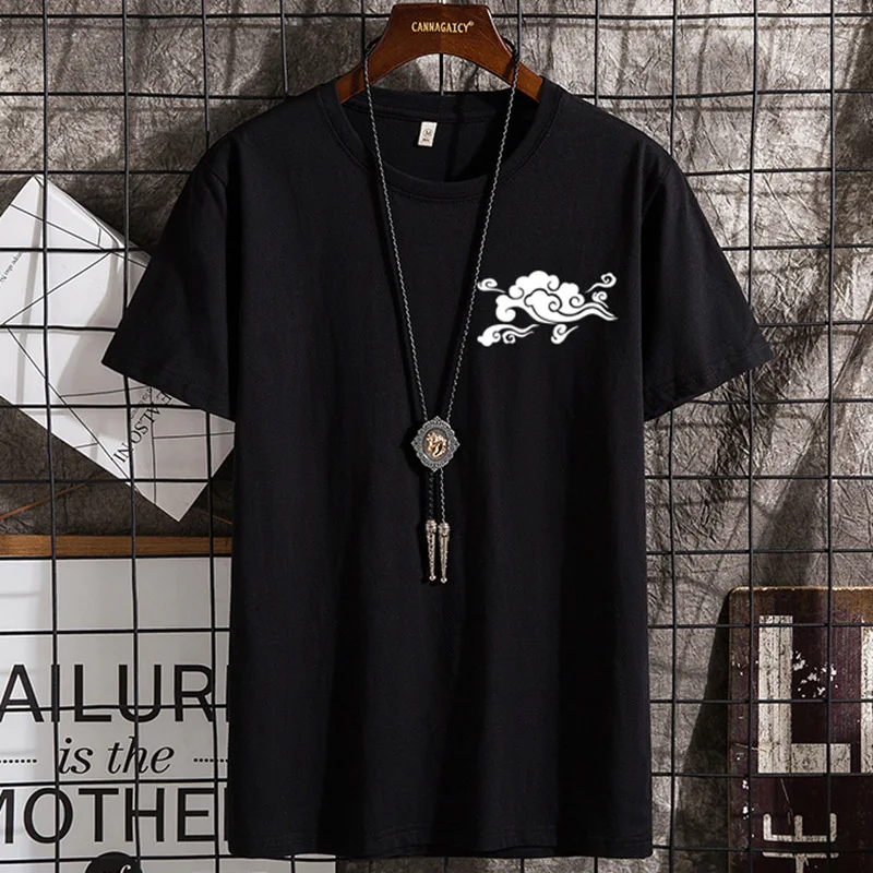 Футболка HG Apparel со склада Мужская футболка с избыточным запасом одежды из