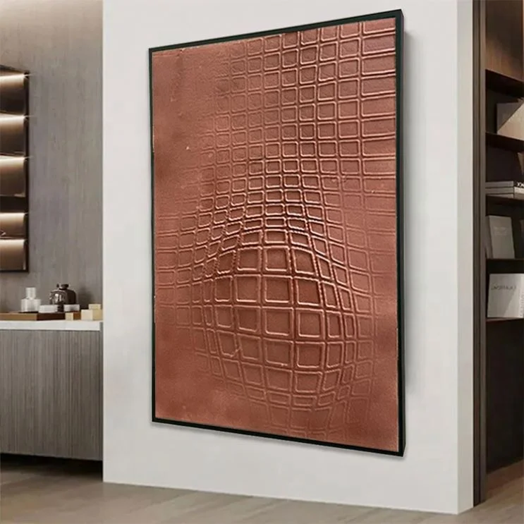 Wall Art 3d Three-dimensional Relief HandPainted Sandstone Painting Wall Art