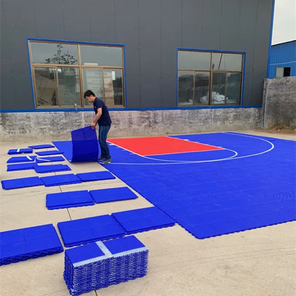  6x6 м DIY открытый двор настила баскетбольной площадки комплект в австралийском стиле для катания на коньках Спорт плитка