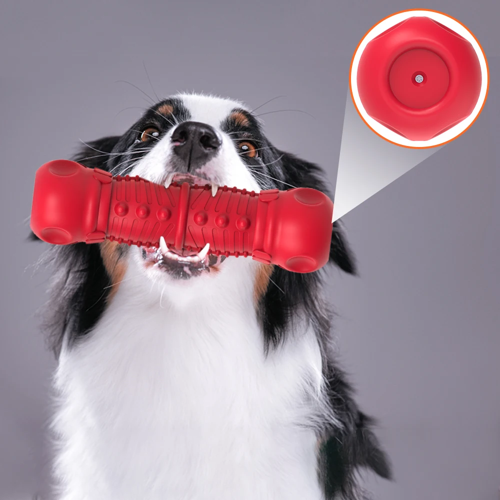 Kinyu Patent New Tough Rubber Dental Chew Dog Toys for Large Medium Breed