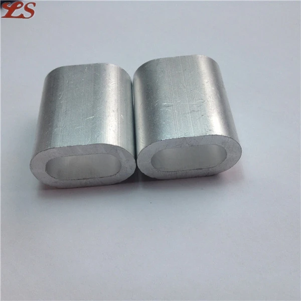 Алюминиевые наконечники EN 13411-3 DIN3093, алюминиевые наконечники, овальные рукава